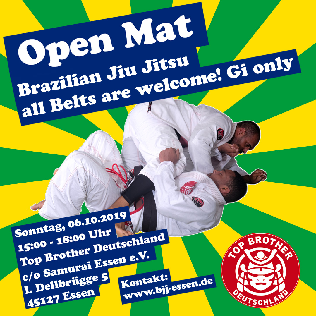 You are currently viewing BJJ: Offene Matte