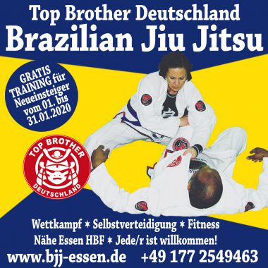 Top Brother – Top Angebot: im Januar trainieren BJJ-Neueinsteiger gratis!