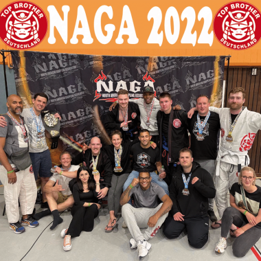 Ordentlich Metall bei der NAGA Germany Grappling Championship 2022