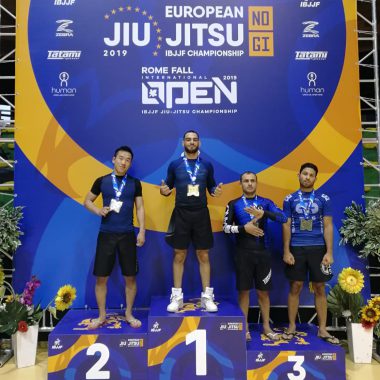 BJJ no-Gi Vize-Europameistertitel für Top Brother Schüler Johann Han