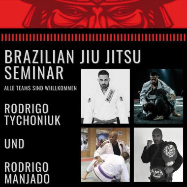 Offenes BJJ Seminar mit Rodrigo Tychoniuk und Rodrigo Manjado am 20.09.2020