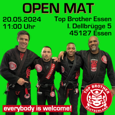 Open Mat an Pfingstmontag